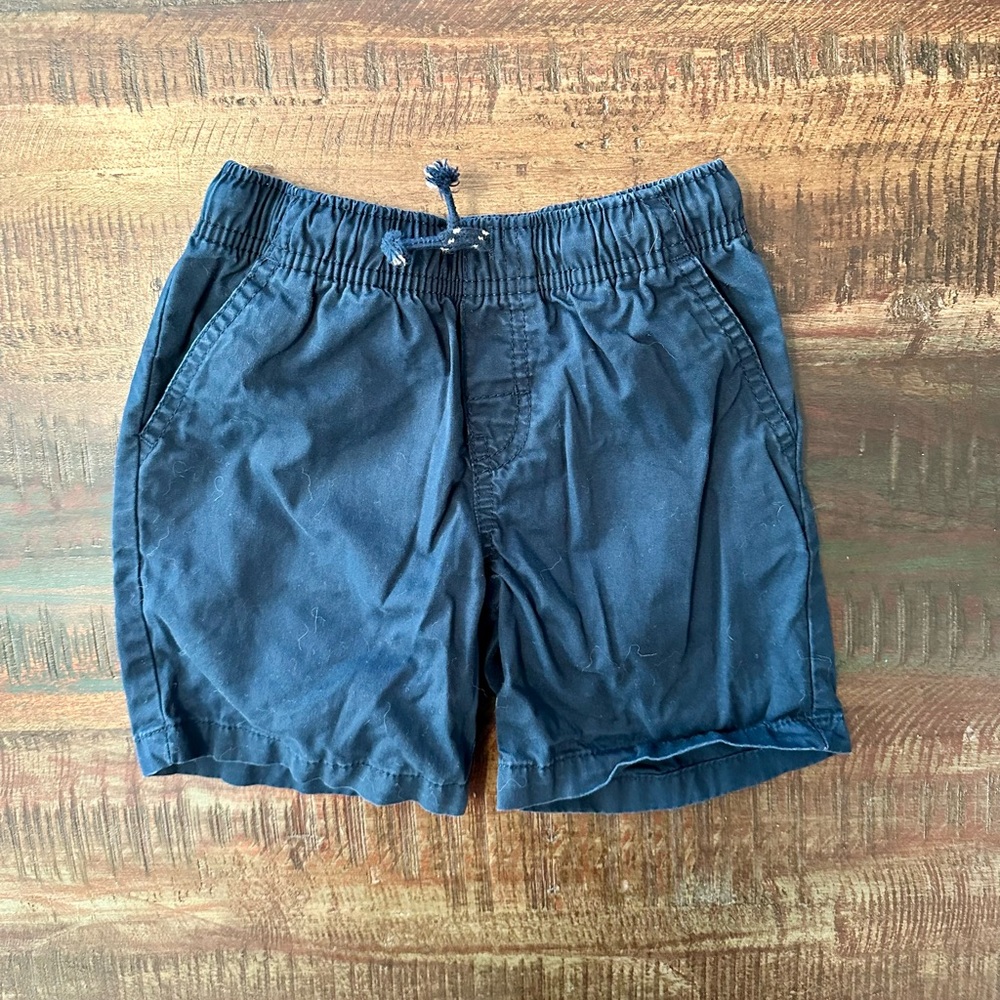 Cat & Jack Navy Blue Elastic Shorts